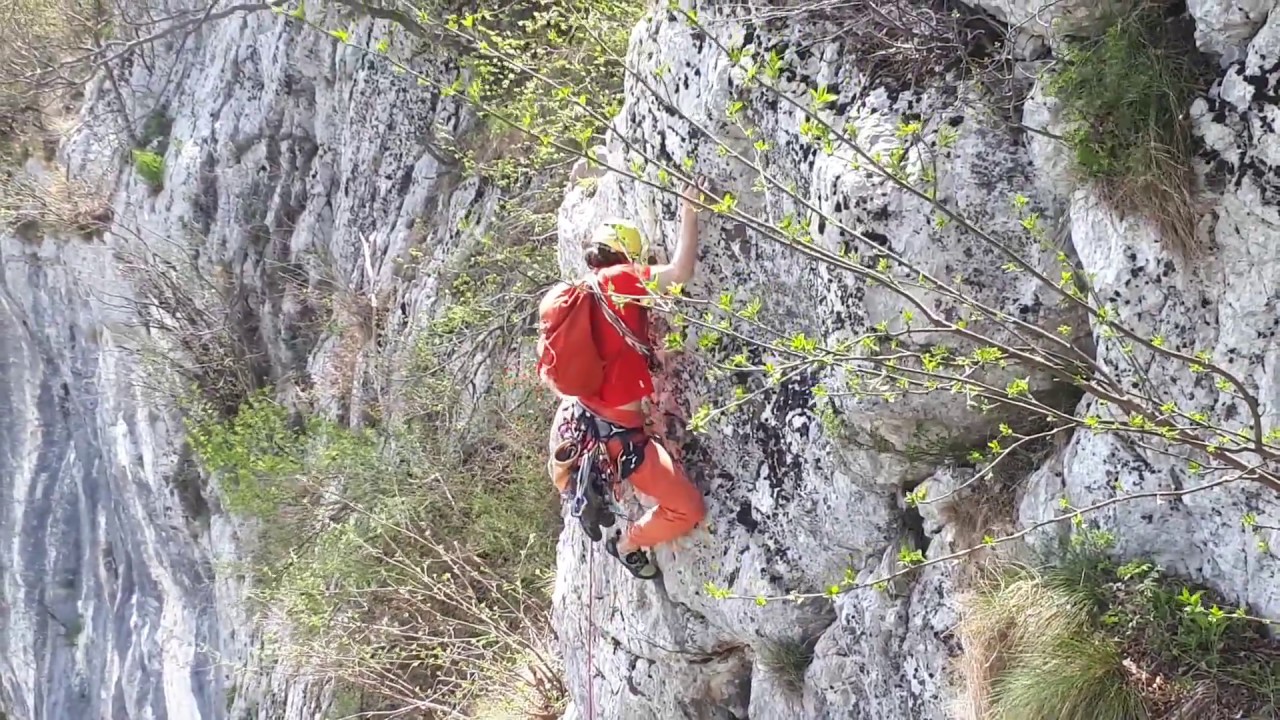 Arrampicata, Via MOLTENI/VALSECCHI, NUTRIE DI LODI