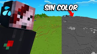 Trolleé a Mi Amigo Quitando los Colores de su Mundo de Minecraft