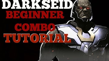 INJUSTICE 2: DARKSEID COMBO TUTORIAL (BEGINNER)