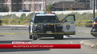 Major police activity in Oakland off I-880