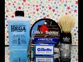 Gillette Super Speed, Catie&#39;s Bubbles  Le Piment de la Vie and Hega Upsala aftershave