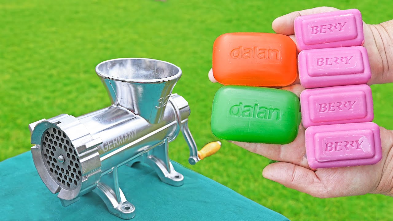 EXPERIMENT SOAP VS MEAT GRINDER