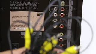 طريقة تركيب المسرح المنزلي امبيكس | IMPEX HT5105 S screenshot 2