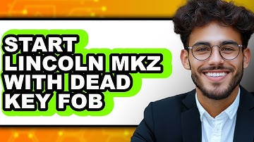 How To Start Lincoln MKZ With Dead Key Fob (Only Way)