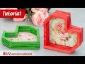 Herz aus Holzstäbchen basteln (mit Vorlage)