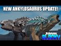 Jurassic Blocky NEW Ankylosaurus Update Is OUT! &amp; New Map!