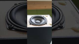 beefy 3inch speaker basstest! #bass #basstest #fyp #fresh n rebel #excursion #subwoofer