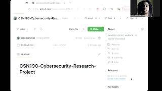 Github setup for CSN190