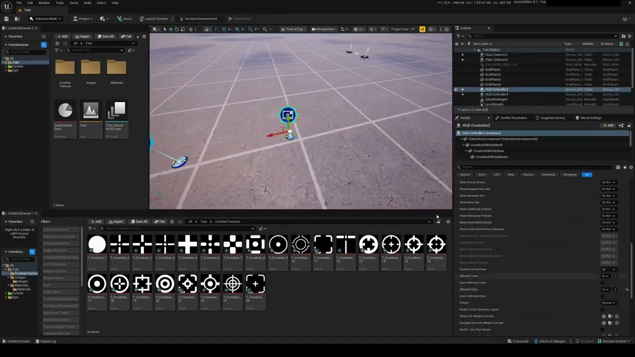 How to Install a Custom Crosshair UI System Without Issues UEFN (FREE DOWNLOAD)