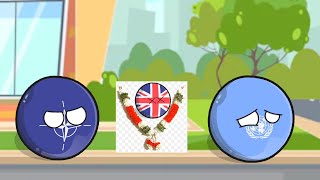 WHAT IF UNITED KINGDOM DIED ❓ Countryballs Reaction #countryballs