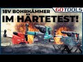 Wer schlägt härter? BOSCH vs MAKITA vs HILTI | Akku-Bohrschlaghammer mit SDS-PLUS im Vergleichstest