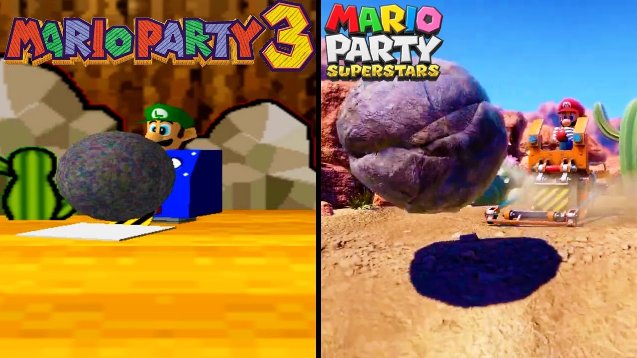 Mario Party Superstars - Boulder Ball 