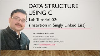 Data Structure Tutorials Singly Linked List 02