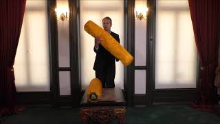 5312 Pair Of Yellow Satin Malay Wedding Bed Bolster Covers Each With A Pair Bolster End Tekat Panels