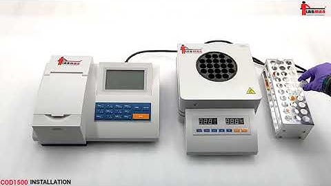 How to use / Operare COD Analyzer (Chemical Oxygen Demand)