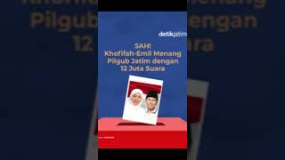 REKAPITULASI KPU JATIM KHOFIFAH EMIL MENANG #beritaterkini #beritaviral#pilkada2024