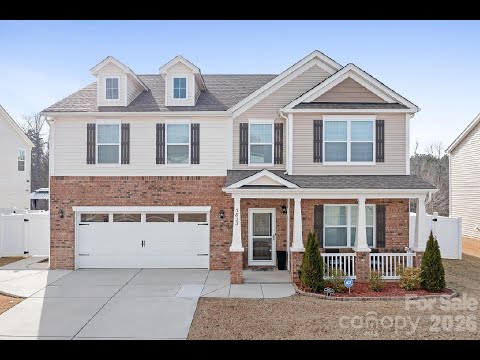 7833 Stonehouse Drive, Gastonia, NC home video tour