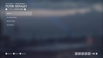 PS4 PS5 Aus Battlefield 1 Server Browser Guide