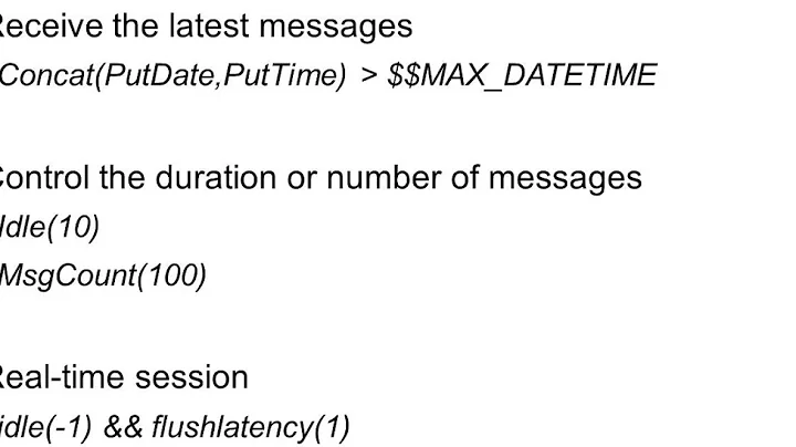 How to Work with MQ Sources in PowerExchange for WebSphere MQ