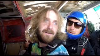 Skydive Moab: - Chad's 1st Skydive!