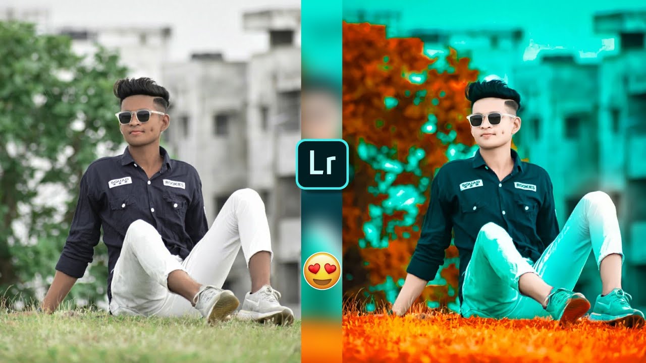 Orange And Aqua Tone Lightroom Photo Editing Tutorial | Lightroom Photo Editing | Aqua Tone Editing