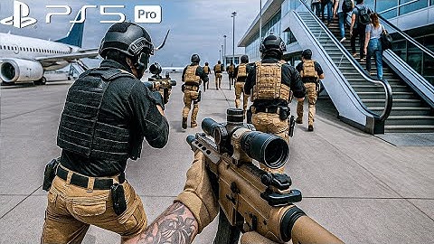 RUSSIAN ATTACK BRINGS DOWN PLANE WITH INNOCENT PASSENGERS | Realistic Call of Duty PS5 4K immersion