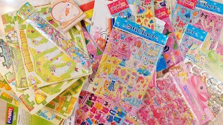 Unbox Sticker Dolly Dressing _ top model sticker dress up