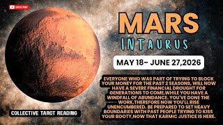 MARS IN ♉ MAY 18- JUNE 27,2026.New Moon Released All 🚫To Ur 💵,& Karma For Those Who Blocked It