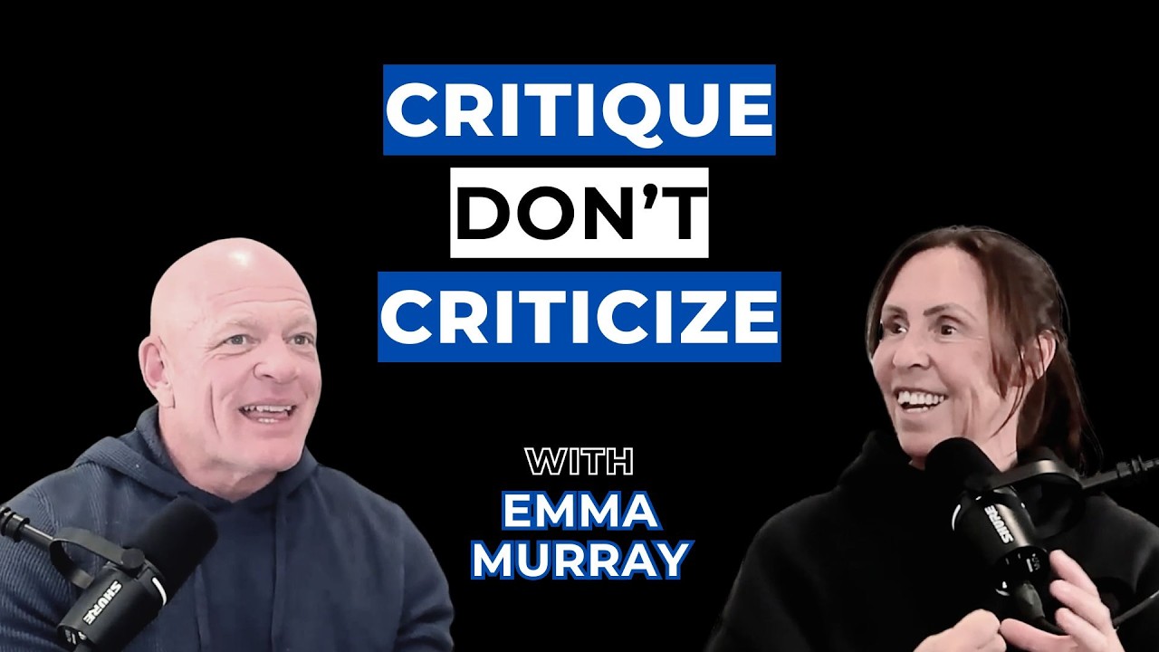 Critique Over Criticism: Emma Murray on Learning Faster Under Pressure