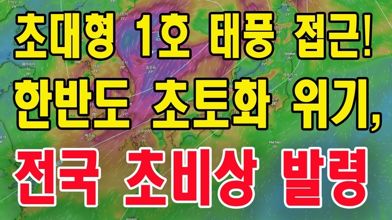 1호 태풍 노카엔 난동… 한겨울 폭주 뒤 내주 내내 살인 한파
