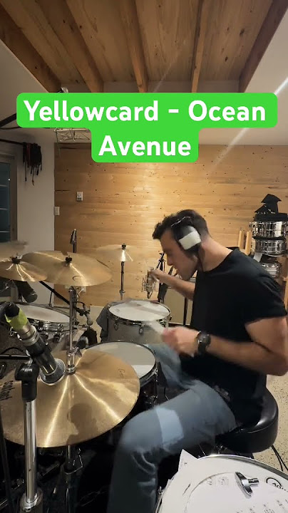 Yellowcard - Ocean Avenue DRUM PLAYTHROUGH (pop-punk drum sounds)