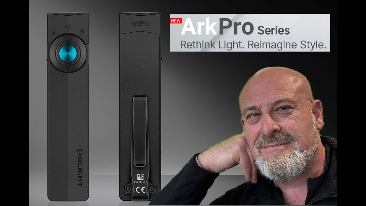 La lampe Olight ArkPro - bien mieux que le précédent modèle