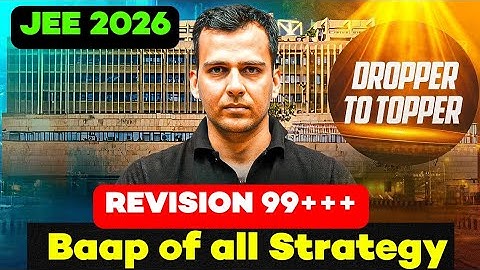 200+ Score in JEE ⚠️ How TK Sir Revised Full Syllabus ⁉️ Baap Strategy | IIT JEE #jee2026 #jee 