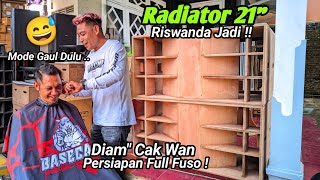 Kenapa Tidak Ada Yang tau Kalo Cak Wan Diam' Siapkan Full Fuso Pakai Radiator 21 inch❗