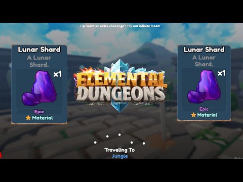 How to get lunar shards in Elemental Dungeons