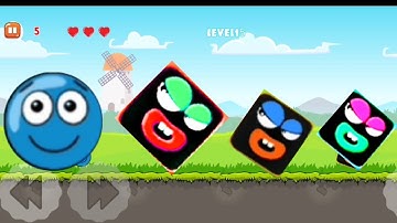 Bounce Ball 4 - bounce ball hero jump adventure - Boss Fight (IOS, Android)