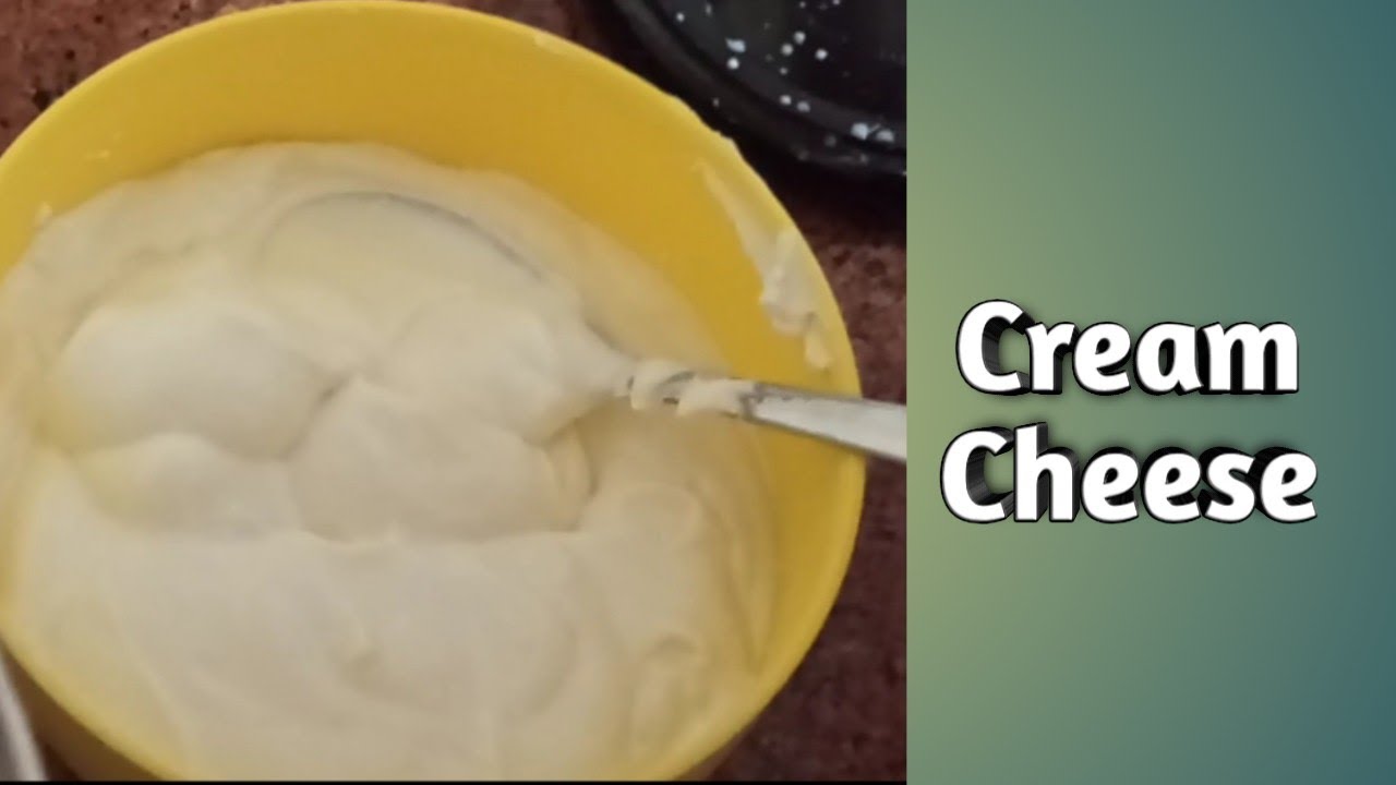 how to make cream cheese at home, cream cheese with only 2 ingredients