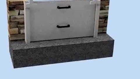 Removable Flood Barrier Animation