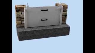 Removable Flood Barrier Animation