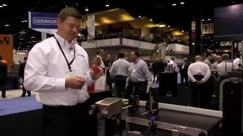 The Squid Ink UV Curing System on display at Pack Expo 2014