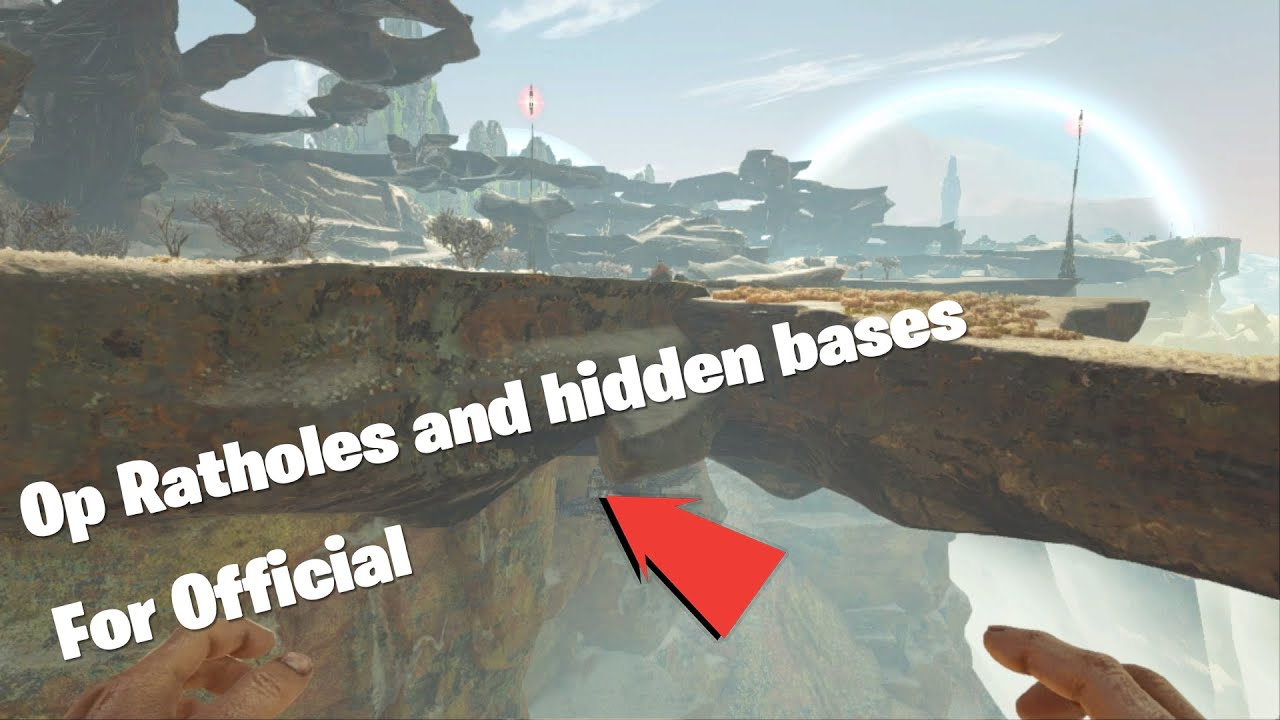 Hidden extinction Base locations and ratholes official YouTube