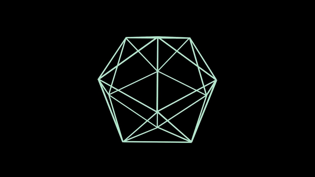 Blender Doodles - Wireframe Icosphere Loop