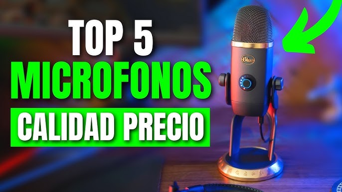 Mejores MICROFONOS para STREAMING calidad precio 