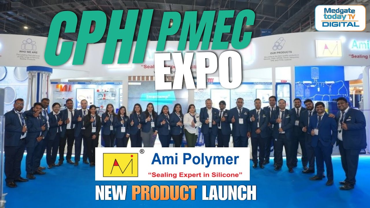 Ami Polymer New Product Launch at CPHI PMEC Expo 2025 | Medgate Today TV