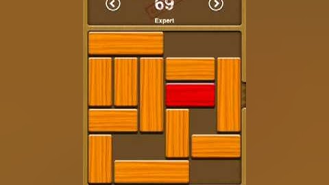 unblock me solutions expert level 69