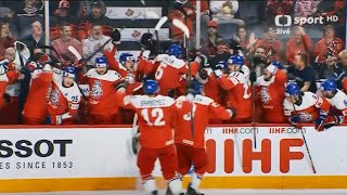 David Jiricek - Game-tying Goal vs Sweden | 2023 WJC