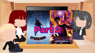 Reacting to Miles Morales Into/Across the Spider-Verse Part Two
