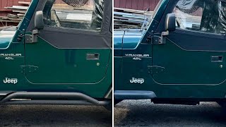 Instalando “RedRock Rocker guards” en un Jeep Wrangler TJ (1997-2006)