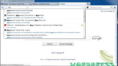 WP 3x Tutorial 37 How to Redirect Your Defaut RSS Feed to Feedburner
