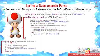 Clase Date Clase Calendar Clase SimpleDateFormat en JAVA PARTE 3/3 IITA